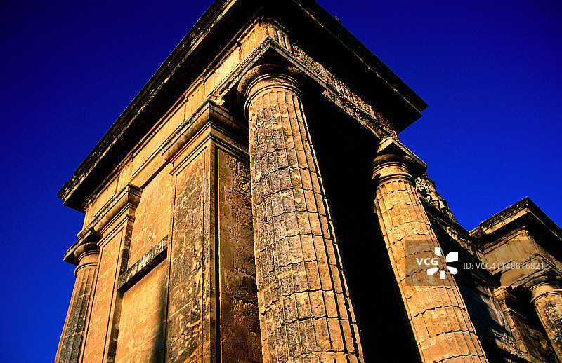 罗马桥凯旋门细节图片素材