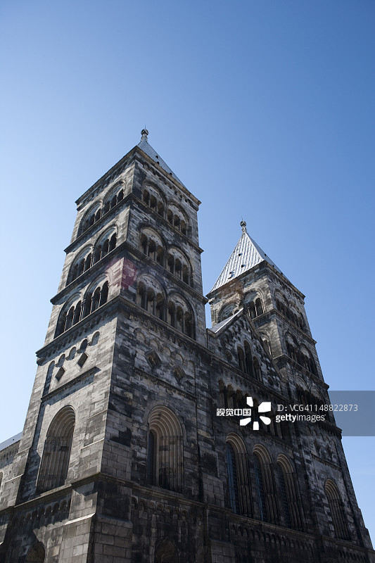 隆德大教堂外观图片素材