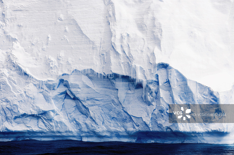 冰山细节图片素材