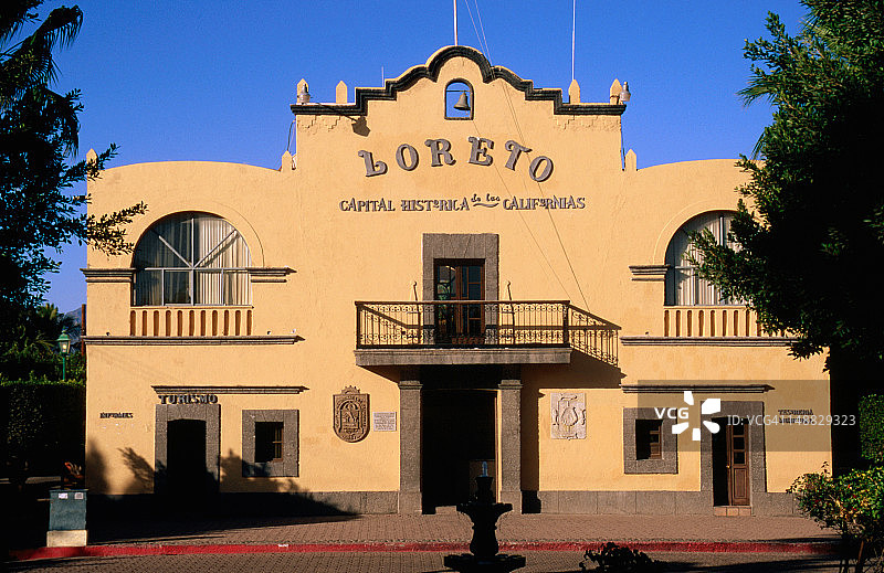 市政厅的建筑外观图片素材