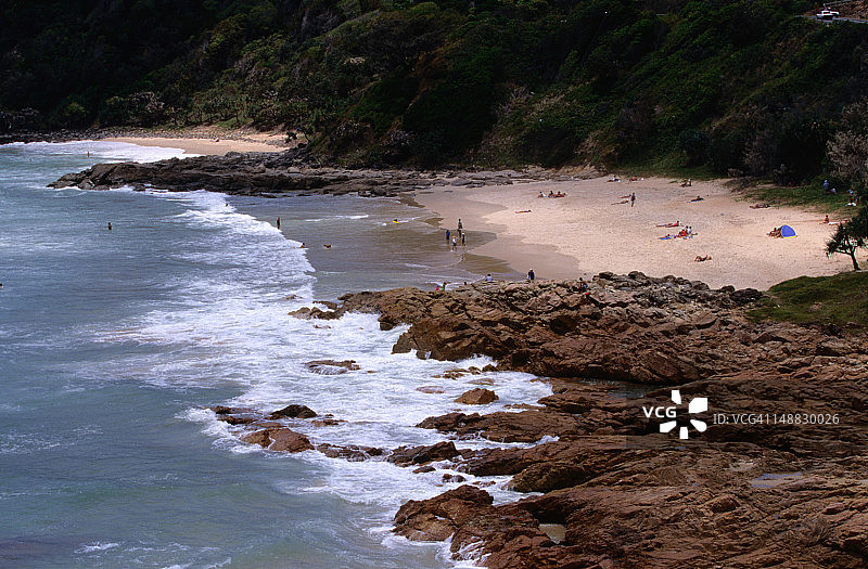 库伦的第一湾和第二湾图片素材