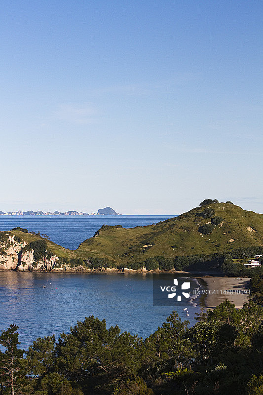 哈黑科雷曼德尔半岛的沿海海滩图片素材