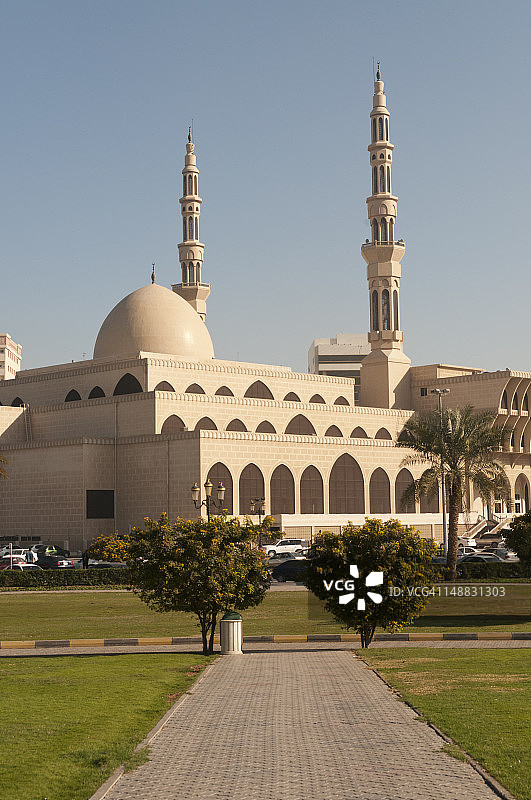 费萨尔国王清真寺图片素材