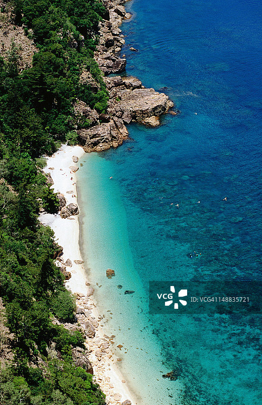 海曼岛海滩航拍图片素材