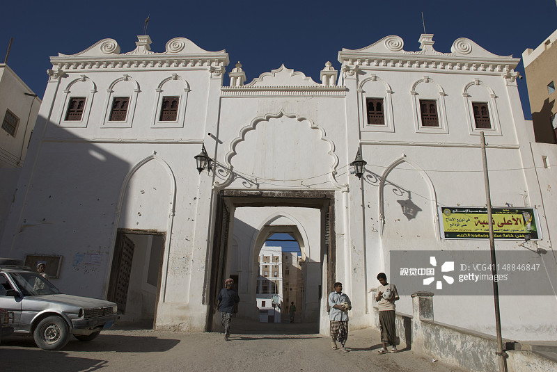 老锡巴姆主入口大门图片素材