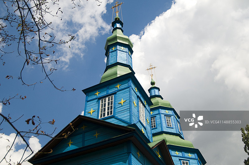 佩列亚斯拉夫-赫梅利尼茨基民俗博物馆的教堂图片素材