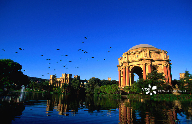 1915年巴拿马太平洋博览会在旧金山艺术宫举行图片素材