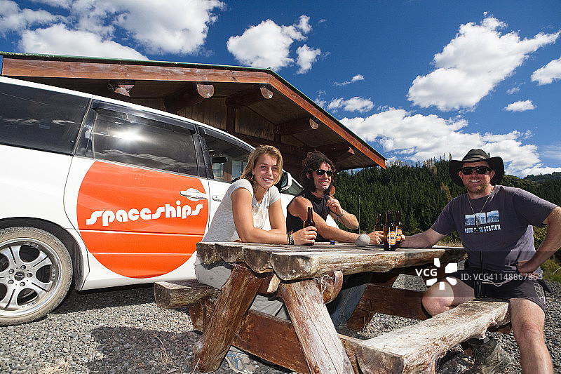 Whanganui国家公园蓝鸭旅馆农场图片素材