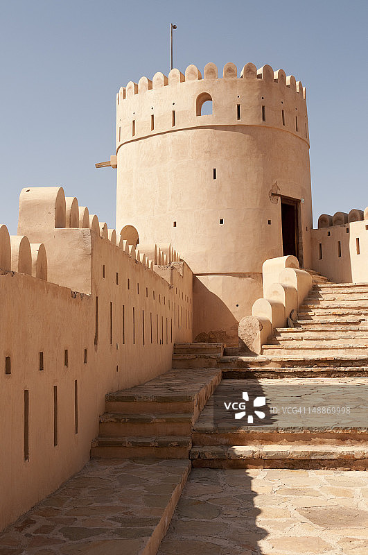 纳哈尔堡内部庭院图片素材