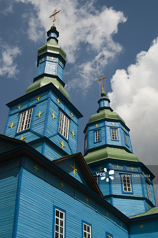 佩列亚斯拉夫-赫梅利尼茨基民俗博物馆的教堂图片素材