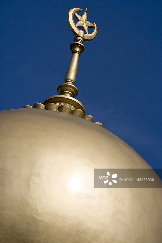 甘榜格南区的苏丹清真寺图片素材