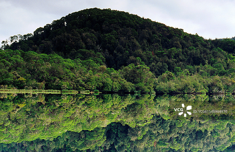 戈登河的倒影图片素材