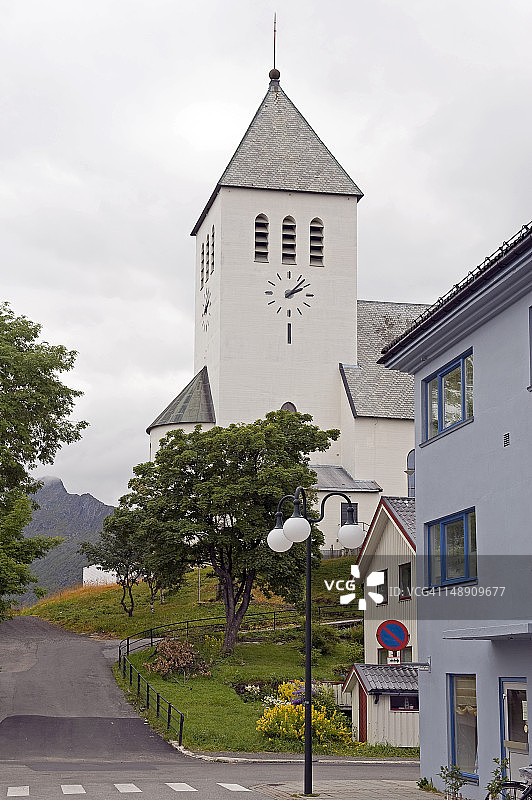 斯沃尔韦尔镇图片素材