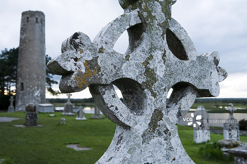 克朗马克诺伊斯十字架图片素材