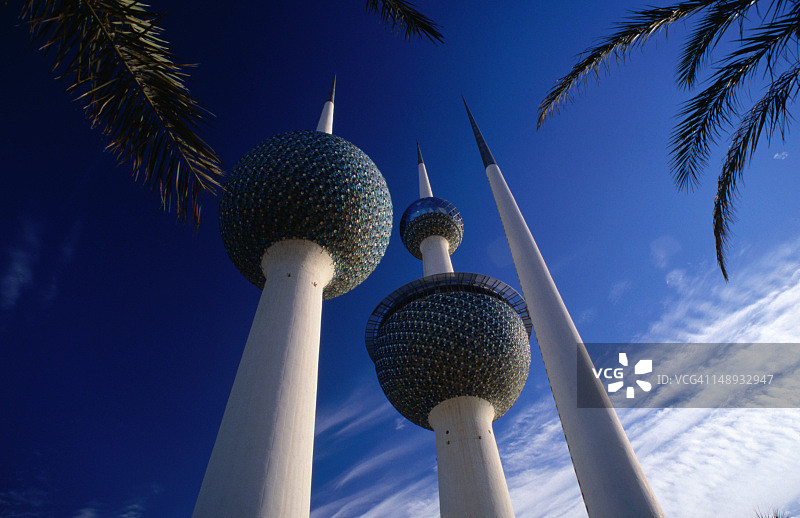 科威特塔：水库图片素材