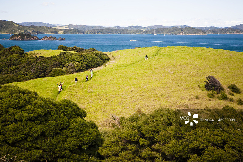 乌鲁普卡普卡岛：岛屿湾最大的岛屿，拥有美丽的海滩和历史悠久的步道图片素材