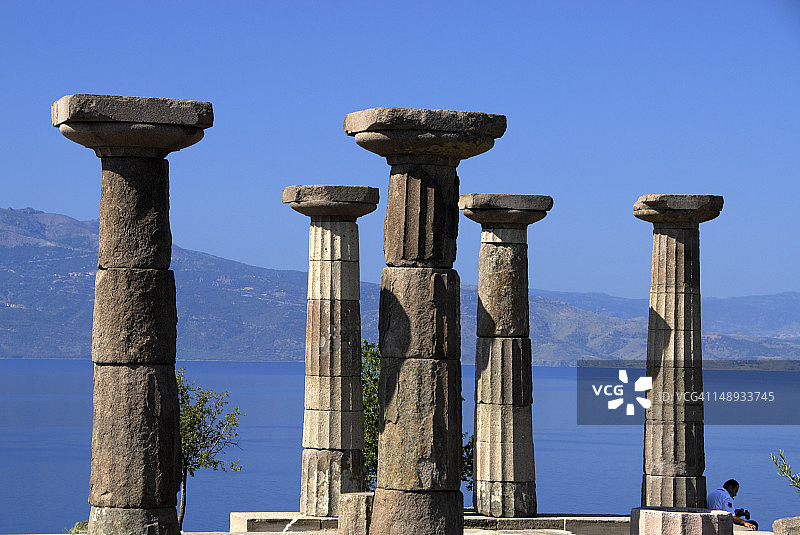 雅典娜神庙图片素材