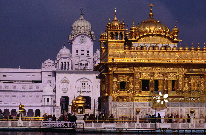 阿姆利则金庙图片素材