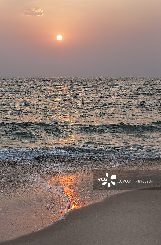 印度洋日落图片素材