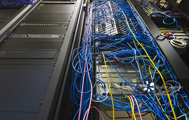 美国纽约市计算机网络服务器图片素材