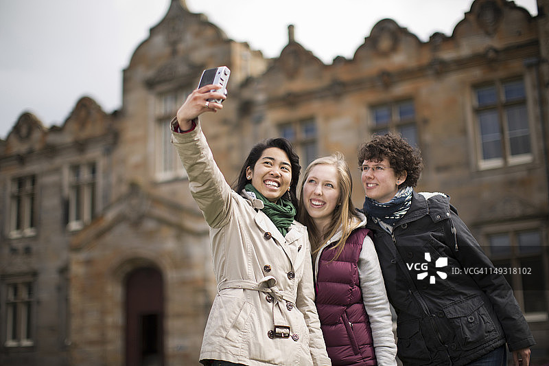 学生自拍图片素材