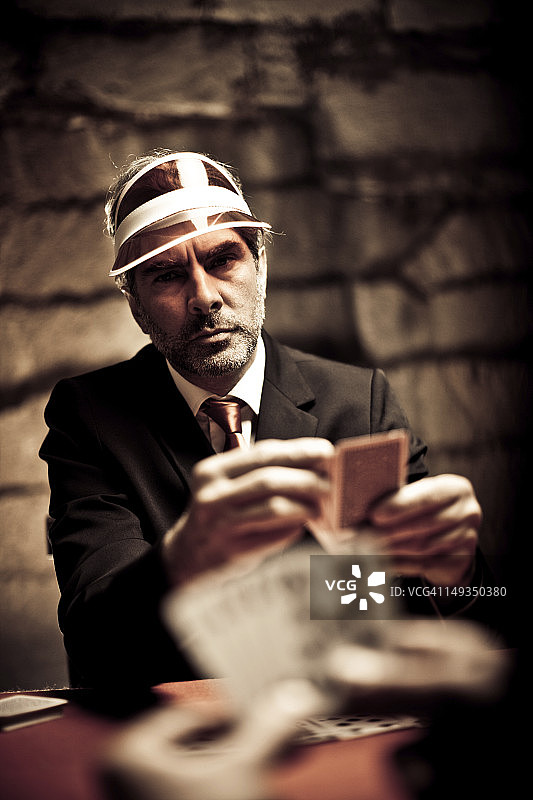 扑克牌玩家图片素材