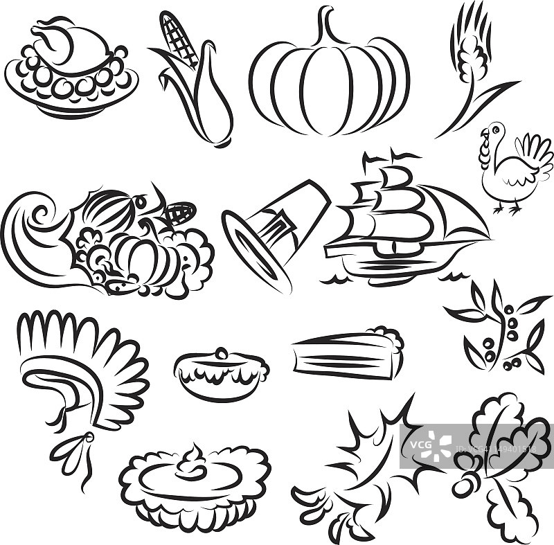 感恩节图片素材