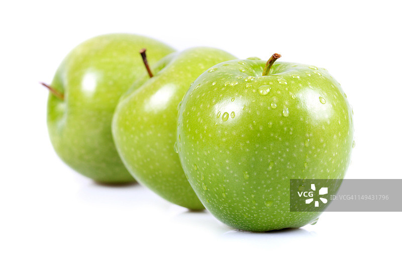 绿色大苹果图片素材
