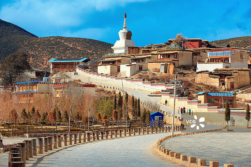 藏族寺庙图片素材