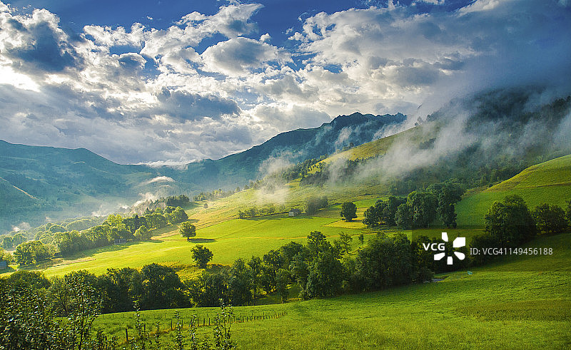 恩斯草甸图片素材