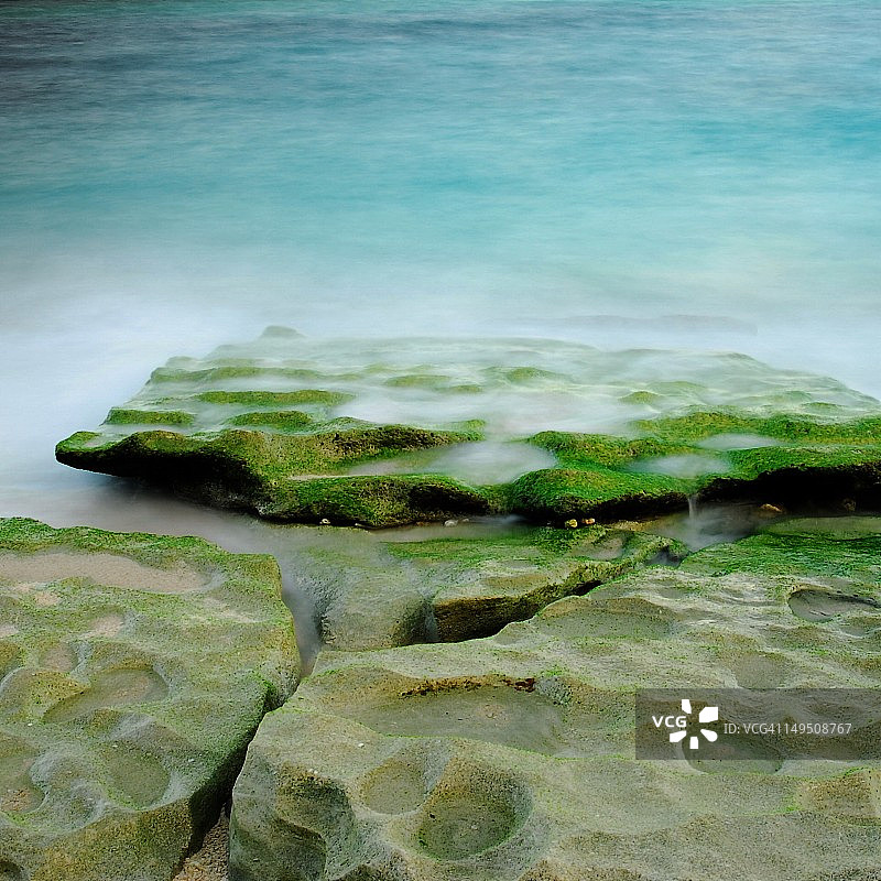 长滩岛普卡海滩图片素材