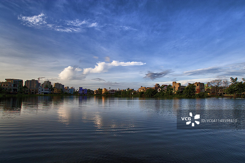 加尔各答天际线图片素材