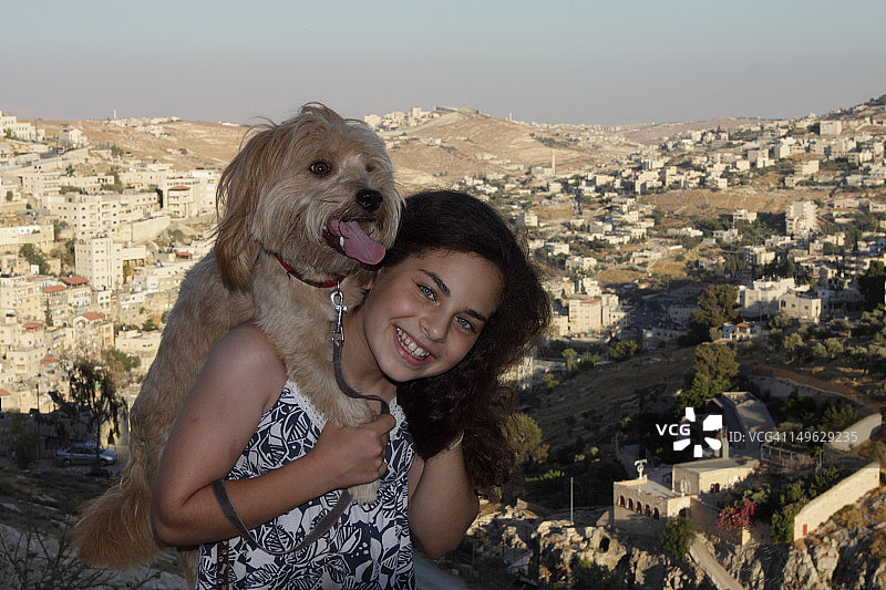 女孩和她最好的朋友图片素材