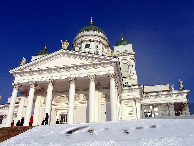 赫尔辛基主教座堂图片素材