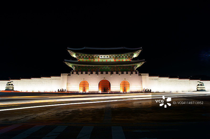 韩国首尔光化门图片素材