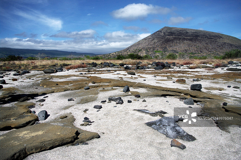 埃加斯港火山海滩图片素材