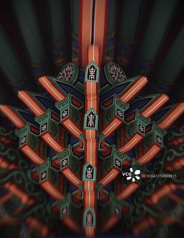 寺庙屋顶图片素材