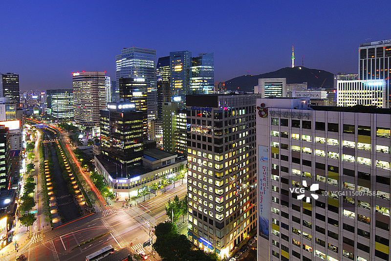 清溪川图片素材