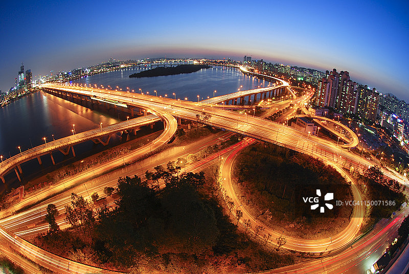 麻浦大桥图片素材