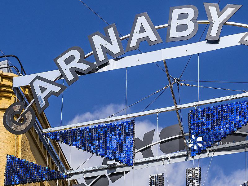 英国伦敦卡纳比街标志图片素材