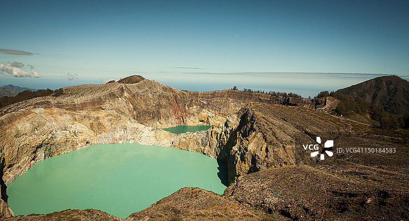 克里穆图火山图片素材