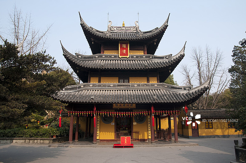 上海龙华寺景观图片素材
