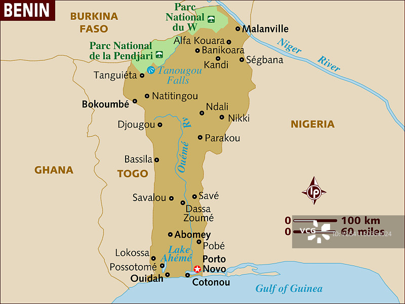 贝宁地图图片素材