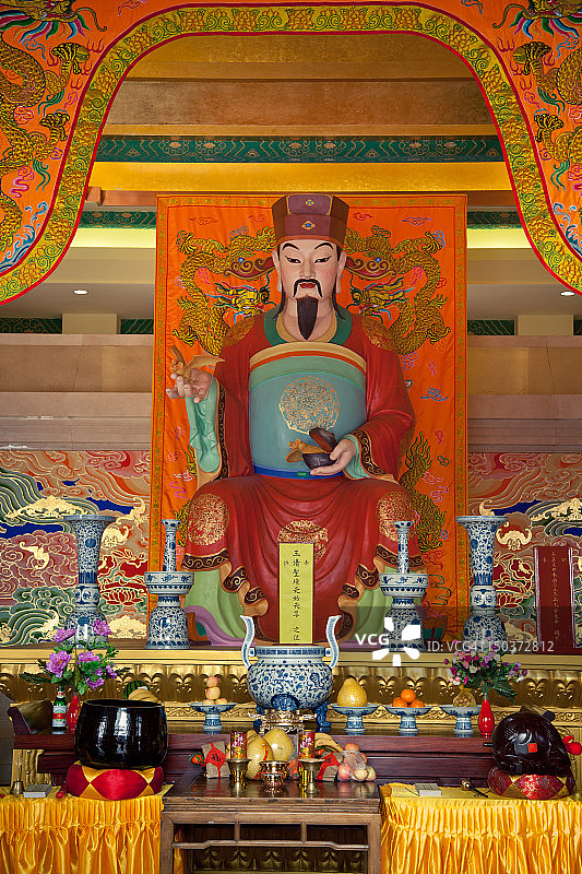 中国西安财神庙图片素材