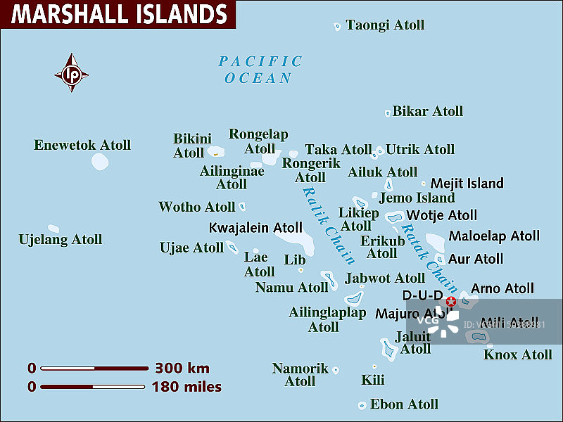 马绍尔群岛地图图片素材