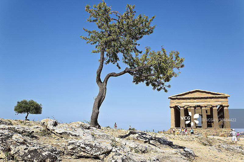 阿格里真托的协和神庙图片素材