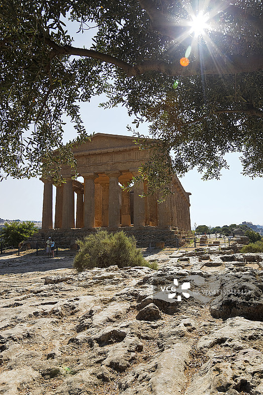 阿格里真托的协和神庙图片素材