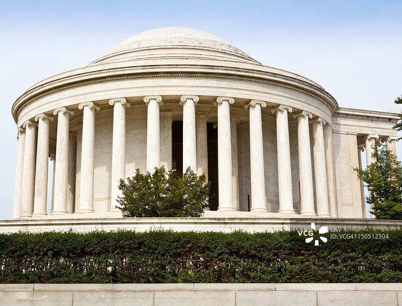 华盛顿特区杰斐逊纪念碑图片素材