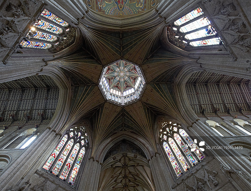 伊利大教堂的八角形图片素材