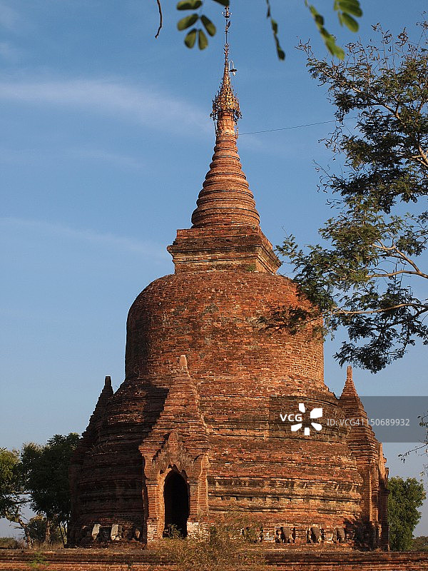 蒲甘小佛塔图片素材